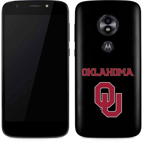 University of Oklahoma Only One Sooners Moto E5 Play Skin